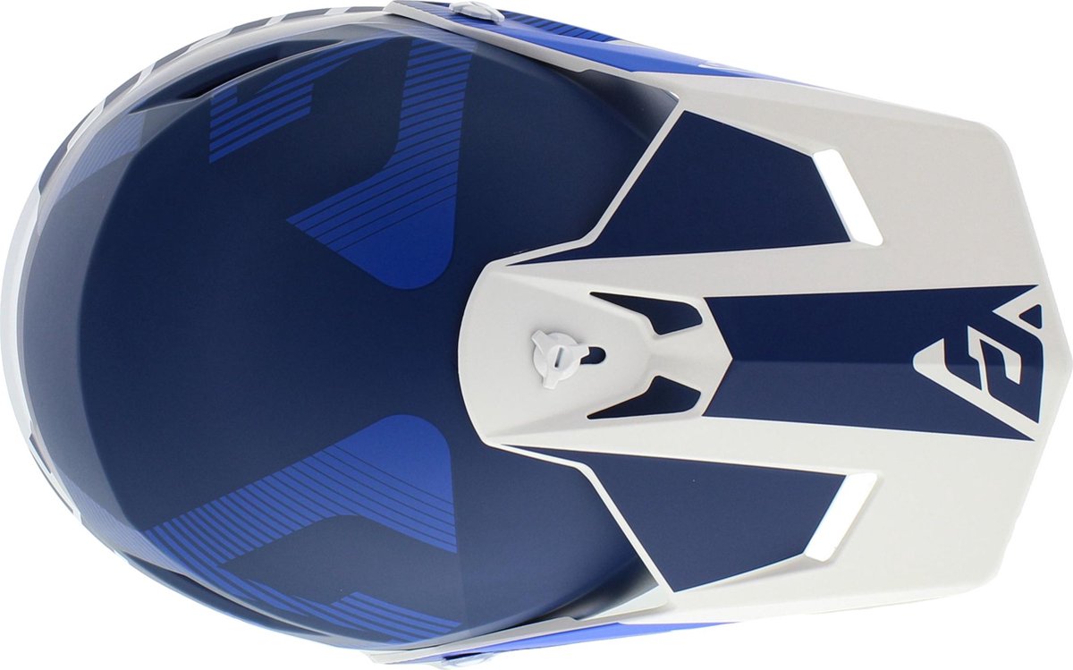 Answer AR1 V2 crosshelm Bold mat blauw wit - M 57-58 CM – foto 5