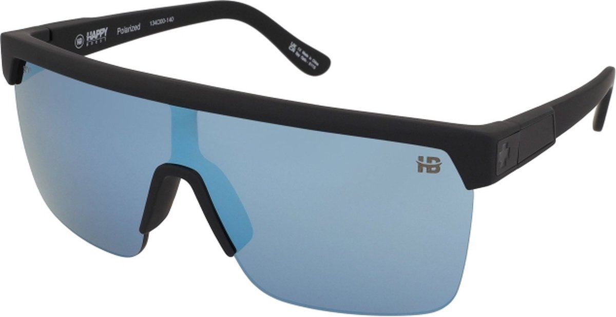 Zonnebrillen SPY+ Flynn 5050 Matte Black Ice Blue