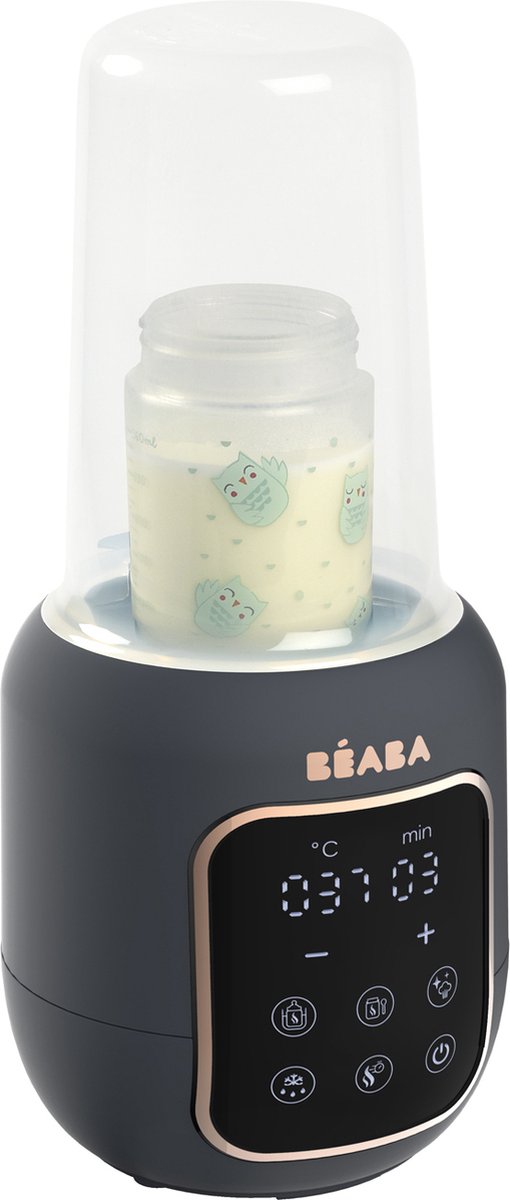 Goedkoopste Béaba Multi Milk Flessenwarmer - Fles & Speensterilisator - 5-in-1 - Night blue
