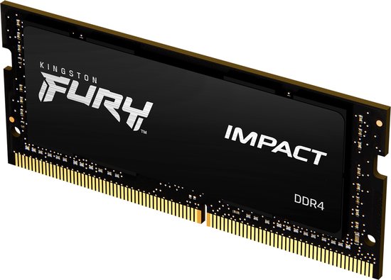 64 GB (2x 32 GB) Kingston Fury Impact SODIMM DDR4 2666 CL16