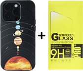 iPhone 15 Pro hoesje - magsafe hoesje / Starcase Solar System - Sterren / iPhone hoesje met Magsafe | Met gratis screen protector t.w.v €9,99!