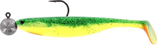 Westin Shadteez Slim 10cm R n R 7g - Haak 4/0 (1 pc) - Kleur : Sparkling Chartreuse van Westin — afbeelding 2