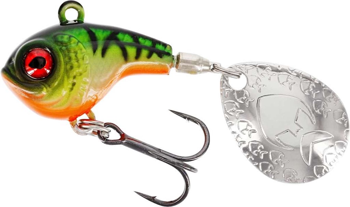 Westin Dropbite Spin Tail Jig 3.4cm 17g - Kleur : Firetiger