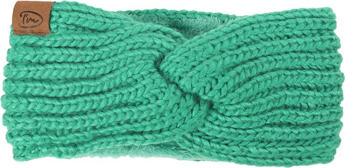 Groene Ottowa haarband | | gevoerd | hoofdband | winter accessoire | mix&match | imdutch |