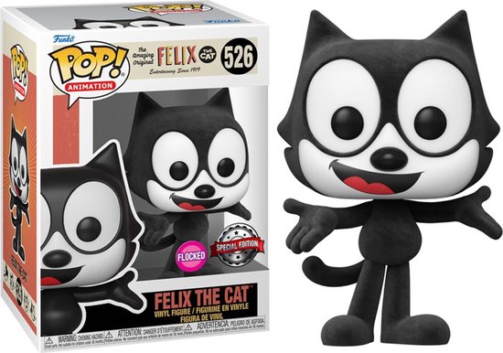 Funko Pop! Animation: Felix the Cat - Felix the Cat Flocked