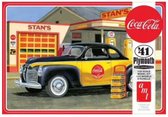 AMT modelbouw kit Coca-Cola '41 Plymouth 1:25