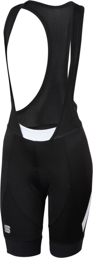 Sportful Fietsbroek met bretels - koersbroek Dames Zwart Wit / SF Neo W Bibshort-Black/White