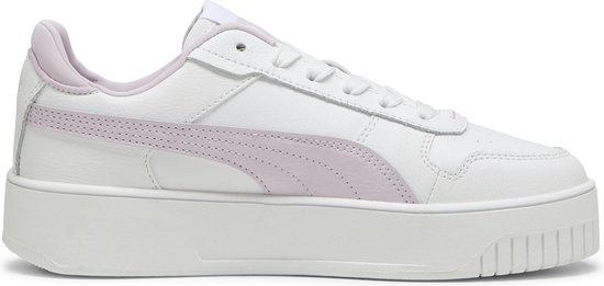 PUMA Carina Street Jr FALSE Sneakers - PUMA White-Grape Mist - Maat 39