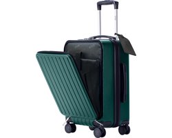 RYER Handbagage Koffer 36L - Dubbel TSA Slot - Extra sterke Rits met Voorvak - Unisex