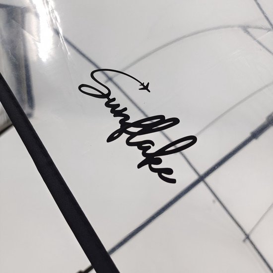 Parapluie Sunflake Transparent - Transparent - Parapluie Dôme pour Adultes