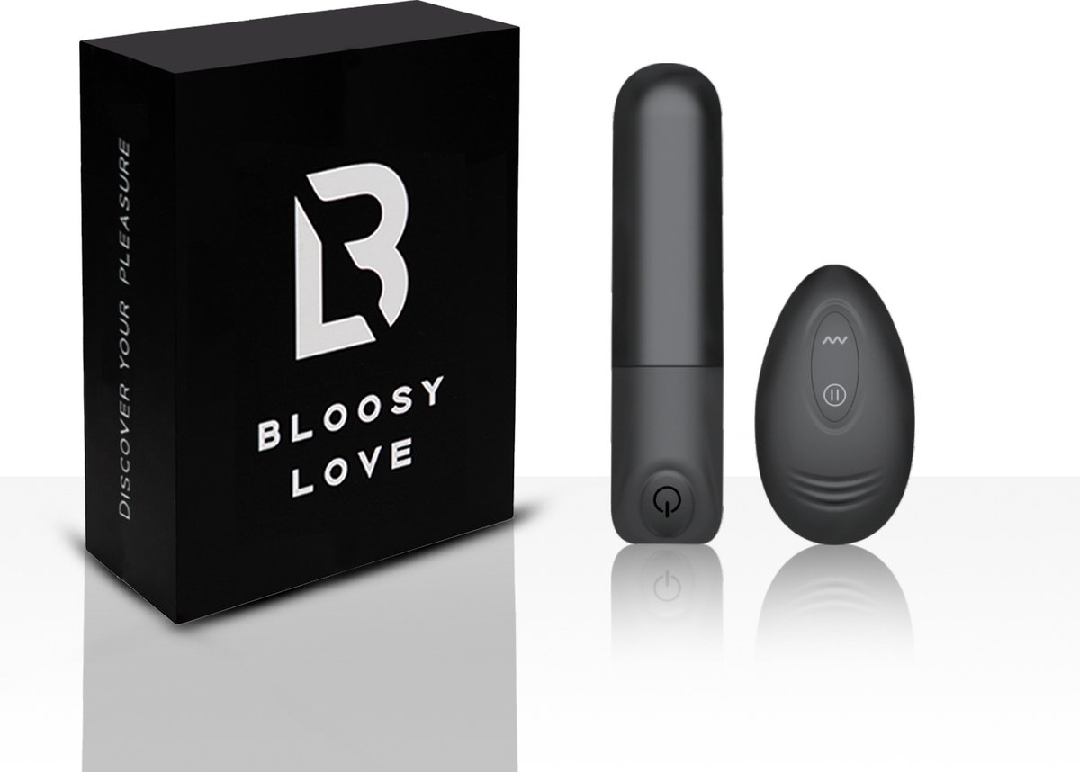 Goedkoopste Bloosy Love® Alex Mini Vibrator - Klein en Handzaam Formaat - Met Afstandsbediening - Seks Speeltjes voor Vrouwen - Clitoris Stimulator - Oplaadbaar via USB