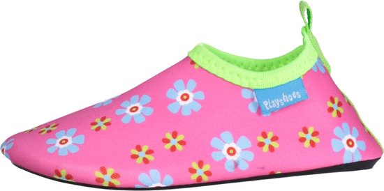 Playshoes waterschoenen Roze met bloemen bol