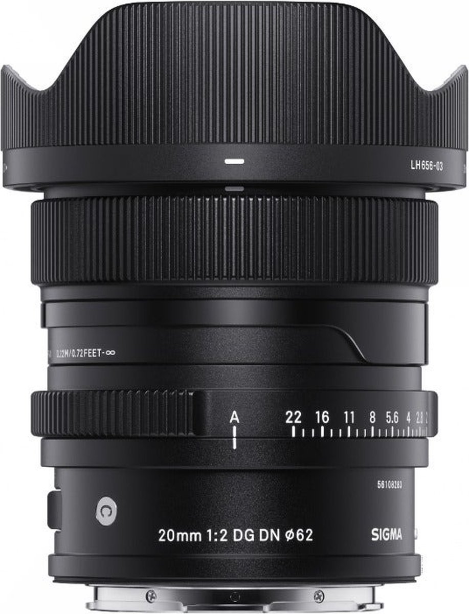 Sigma 20mm F2 DG DN - Contemporary Sony E-mount - Camera lens