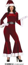 Guirma - Kerst & Oud & Nieuw Kostuum - Fancy Winter Santa - Vrouw - Rood - Maat 42-44 - Kerst - Verkleedkleding