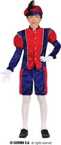 Guirma - Pietenpakken - Pieterbaas Piet Kind Kostuum - Rood, Paars - 5 - 6 jaar - Kerst - Verkleedkleding