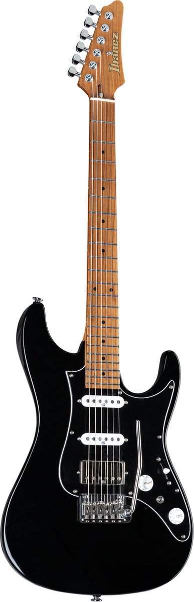 Ibanez Prestige AZ2204B-BK Black elektrische gitaar