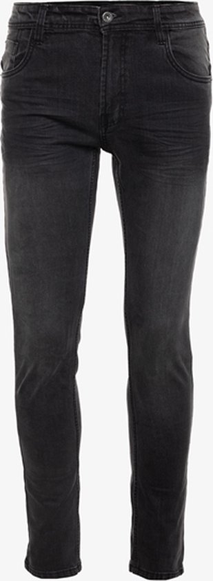 Unsigned comfort stretch fit heren jeans lengte 32 - Grijs - Maat 34