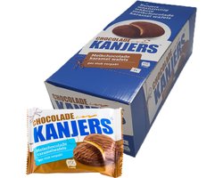 Kanjers - Chocolade Caramel Wafels - 24 stuks