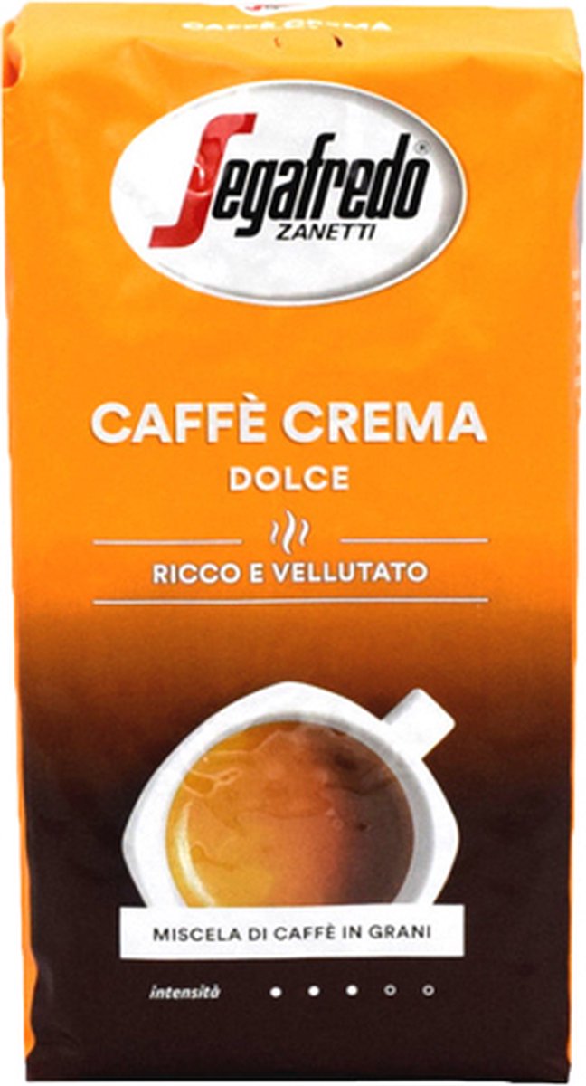 Goedkoopste Segafredo Caffè Crema Dolce koffiebonen - 4 x 1 kg