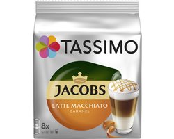 Tassimo - Jacobs Latte Macchiato Caramel - 5x 8 T-Discs