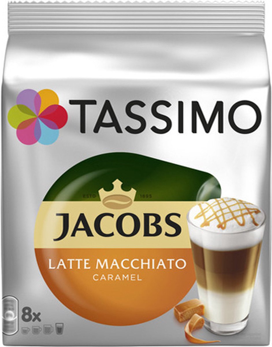 Tassimo - Jacobs Latte Macchiato Caramel - 5x 8 T-Discs