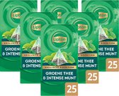 Lipton - Sélection Exclusive Thé vert & Menthe Intense - 6x 25 sachets