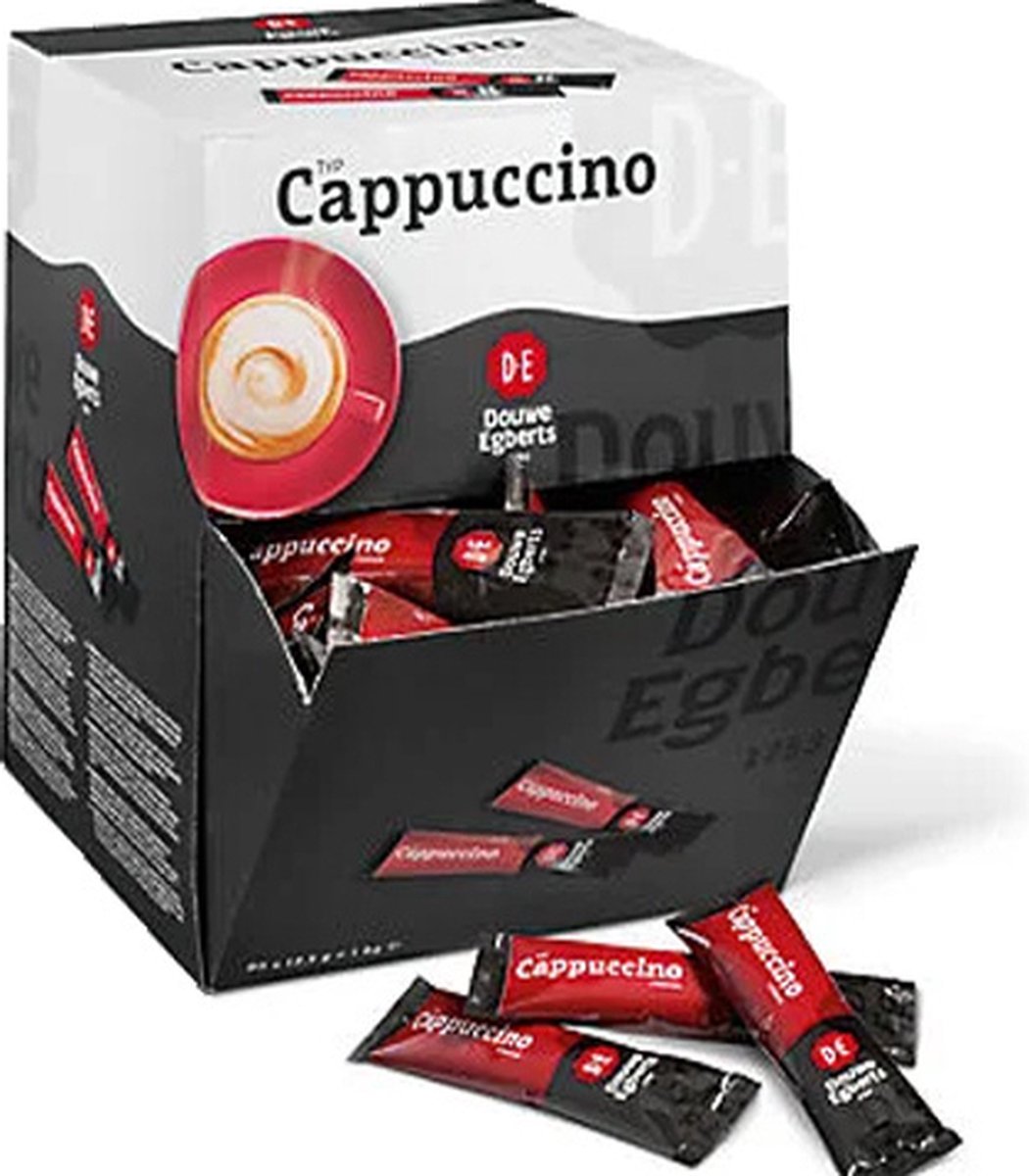 Goedkoopste Douwe Egberts - Cappuccino Oploskoffie - 80 sticks
