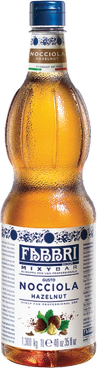 Fabbri - Mixybar Hazelnoot Siroop - 1ltr