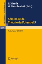 Seminaire de Theorie Du Potentiel, Paris, 1978-1979, No. 5