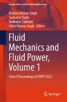 Lecture Notes in Mechanical Engineering- Fluid Mechanics and Fluid Power, Volume 1