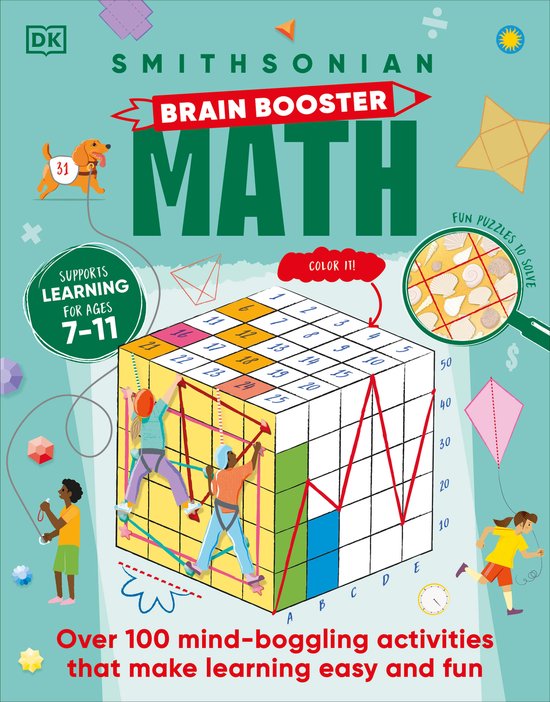 DK Brain Booster- Brain Boost Math - cover