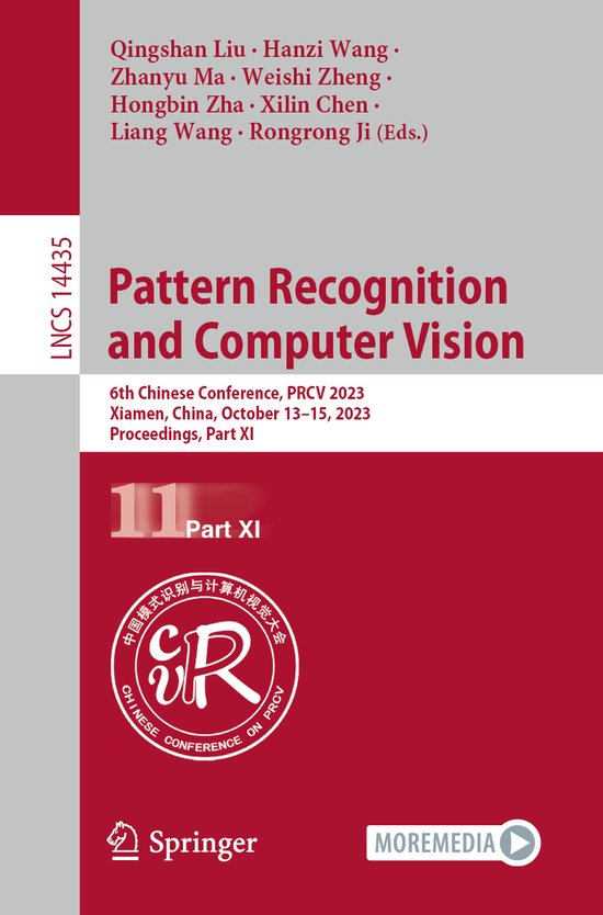 Lecture Notes in Computer Science14435- Pattern Recognition  ... - cover