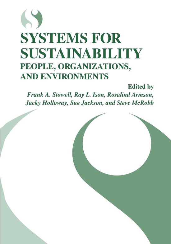 Systems for Sustainability - cover