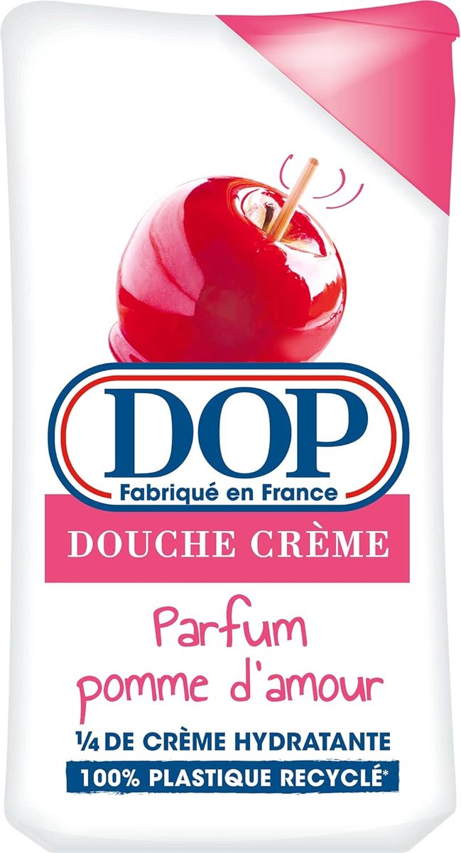 DOP Douceurs d'Enfance Gel douche crème au parfum de la pomme d'amour (2 stuks)