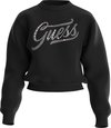 Guess CN Stones Logo Sweater Dames - Zwart - Maat M