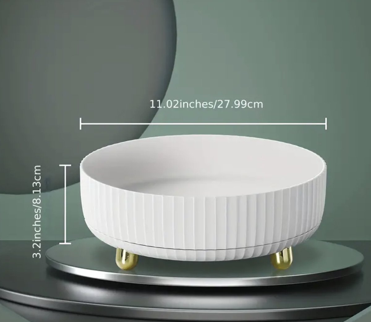 Draaibare cosmetica opbergbak - Make-up doos - Sierlijk roterend plateau