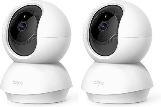Tapo C200 Beveiligingscamera 1080P Pan/Tilt WiFi 2-Pack - Tapo - €34,90