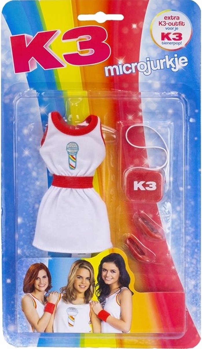 K3 : jurk voor tienerpop - microjurkje van K3 — afbeelding 3