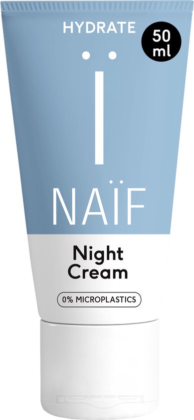 Naïf - Voedende Nachtcrème - 50ml - Gezichtsverzorging - met Natuurlijke Ingrediënten - Naïf