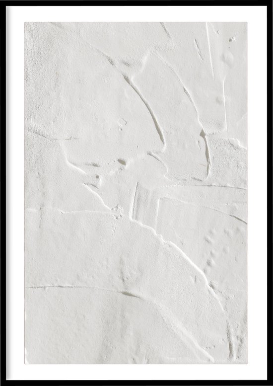 Poster Abstracte textuur - Abstracte poster - 30x40 cm - Exclusief lijst - WALLLL