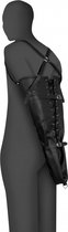 Shots - Ouch! OU892BLK - Lace-up Full Sleeve Arm Restraint - Black