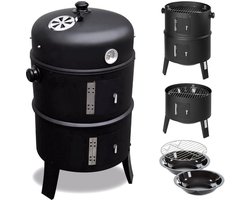 MaxxGarden Barbecue - Smoker - barbecue grill - 40x72cm - zwart