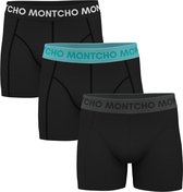 MONTCHO - Dazzle Series - Boxershort Heren - Onderbroeken heren - Boxershorts - Heren ondergoed - 3 Pack - Premium Mix Moonlight - Heren - Maat L