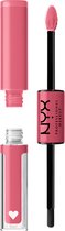 NYX Professional Makeup Shine Loud Pro Pigment Lip Shine - SHLP12 Movin 'Up - Gloss à lèvres - 3,4 ml