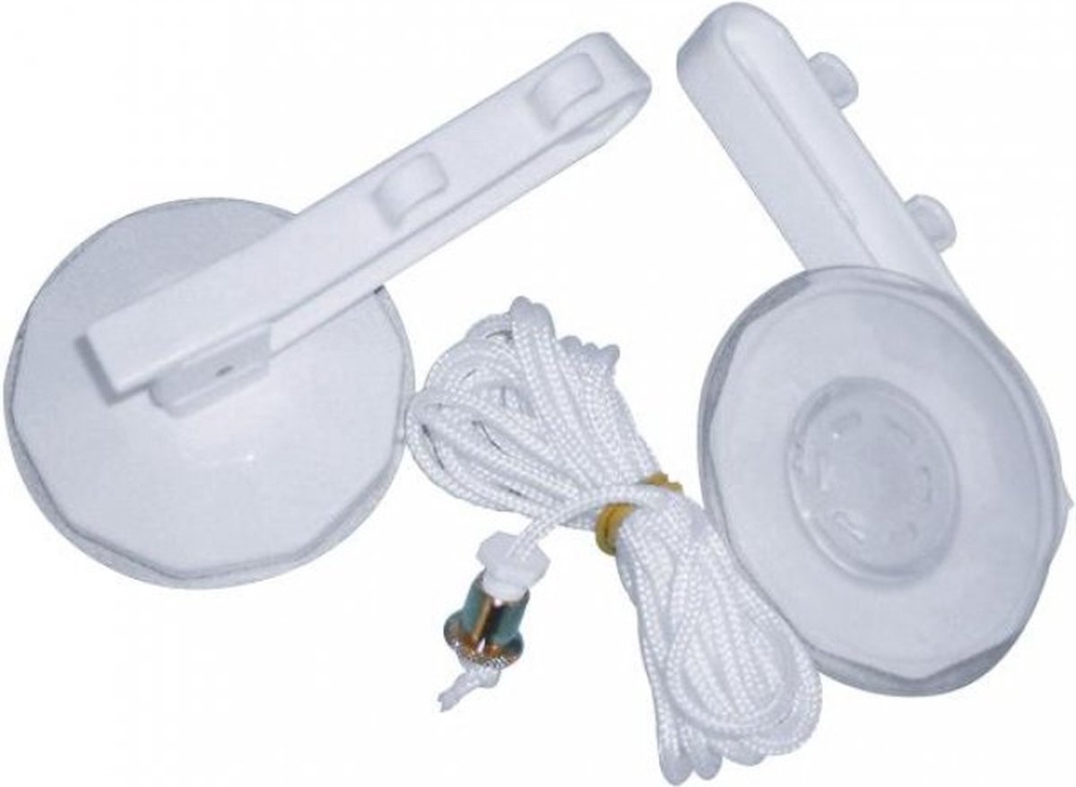 Brunner POPS Wasrek met Zuignappen - Uittrekbaar tot 90 cm - Lichtgewicht - Voor Caravan, Camper of Badkamer - Ruimtebesparend - Geschikt voor Binnen en Buiten