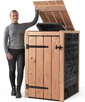 Containerombouw Myrne - Kliko Ombouw Enkel - Containerberging - Containerkast enkel - Container berging - Wood Selections