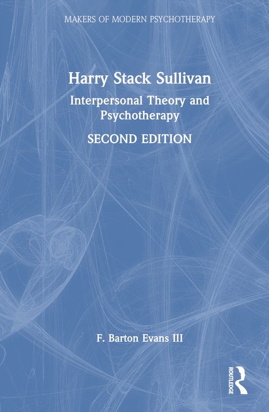 Makers of Modern Psychotherapy- Harry Stack Sullivan - cover