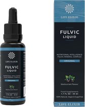 Life Elixir Fulvinezuur Bosvruchten 50ml Fulvic Mineral Complex - Fulvine - Fulvinezuur - Fulvic acid - Humic acid - Humuszuur - Ontgifter - Detox