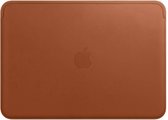 Apple echt lederen Sleeve voor de MacBook 12 inch - Macbook case - 12 inch laptop sleeve – Bruin
