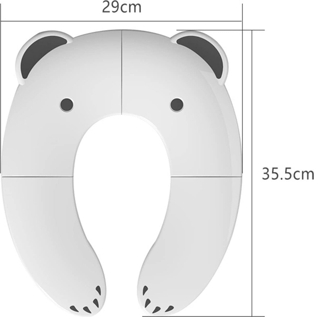Goedkoopste kindertoiletbril \ kinder Plaspot - Toilet seat for children